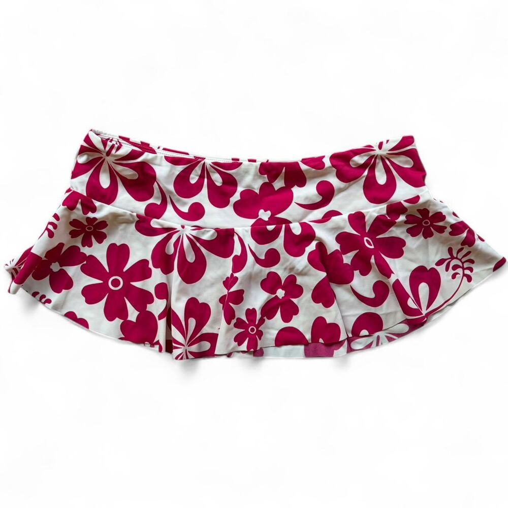 Vintage Old Navy pink floral micro skirt- size: S